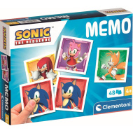 Sonic 48db-os memóriajáték - Clementoni