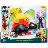 Spidey és csodálatos barátai: Dinó Spin és Ghost Spider Akciófigura szett - Hasbro