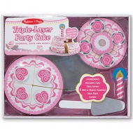 Sütés-főzés emeletes torta fa játék szett - Melissa &amp; Doug