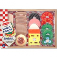 Szendvicskészítő fa játék szett - Melissa &amp; Doug