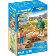 Playmobil: Tábortűz pillecukorral (71513)