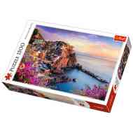 Tengerpart Manarola 1500 db-os puzzle - Trefl