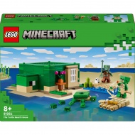 LEGO® Minecraft: A tengerparti teknősház (21254)