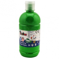 Tempera Cinóber zöld színben 500ml