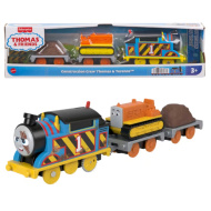 Thomas kedvenc pillanatok: Thomas a gőzmozdony és Terence a traktor motorizált vonatszett - Mattel