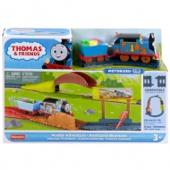 Fisher-Price: Thomas és barátai - Sáros Kaland motorizált pályaszett - Mattel