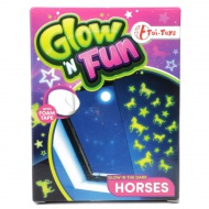 Glow'N Fun Lovas fluoreszkáló dekor matrica