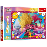 Trollok 100db-os glitter puzzle -Trefl