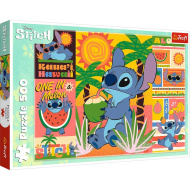 Disney: Stitch 500db-os puzzle - Trefl