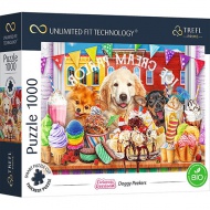 Doggy Peekers 1000 db-os UFT puzzle - Trefl