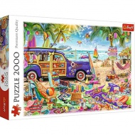 Trópusi kikapcsolódás 2000db-os puzzle - Trefl