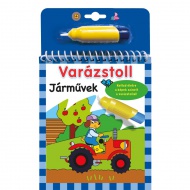 Varázstoll - Járművek kifestő