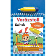 Varázstoll: Színek kifestő füzet