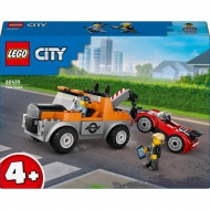 LEGO® City: Vontató és sportautószervíz (60435)