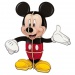 Disney: Mickey egeres 104 db-os puzzle + 3D-s Mickey modell - Clementoni