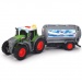 Fendt Farm traktor tejszállító utánfutóval 26cm - Dickie Toys