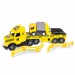 Magic Truck Technic: Kamion kukásautóval és fénnyel 80cm - Wader