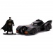 DC Comics: Batman figura és Batmobile autómodell 1/32 - Simba Toys