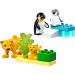 LEGO® DUPLO®: Állatcsaládok a vadvilágban: Pingvinek és oroszlánok (10442)