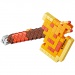 Nerf: Minecraft Firebrand fáklya szivacslövő fegyver szett 6 db tölténnyel - Hasbro