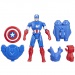 Marvel: Bosszúállók - Amerika kapitány akciófigura kiegészítőkkel 10cm - Hasbro