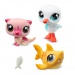 Littlest Pet Shop: 3db-os figura szett hengerben többféle 1db