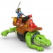 Fisher-Price: Imaginext krokodil és Hook kapitány játékszett - Mattel