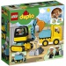 LEGO® DUPLO®: Teherautó és lánctalpas exkavátor (10931)