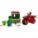 LEGO® Marvel: Vasember motorral és Hulk (76287)