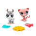 Littlest Pet Shop Dupla kisállat figura csomag több változatban