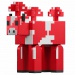 Minecraft: Mooshroom 8cm-es akciófigura kiegészítőkkel - Mattel