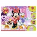 Minnie és Daisy csillám puzzle 100db-os - Trefl