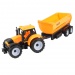 Farmer Truck: Három részes farmer traktor szett utánfutóval 28cm