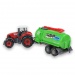 Farm Set: Mezőgazdasági traktor utánfutóval négyféle változatban 22cm