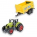 Farm Set: Mezőgazdasági traktor utánfutóval négyféle változatban 22cm