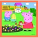 Peppa malac: A leleményes Peppa 3 az 1-ben puzzle - Trefl