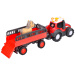 ABC Massey állatszállító traktor lóval - Simba Toys