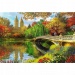 Wood Craft: Central Park Manhattan New York fa puzzle 500+1db-os - Trefl