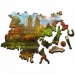 Wood Craft: Central Park Manhattan New York fa puzzle 500+1db-os - Trefl